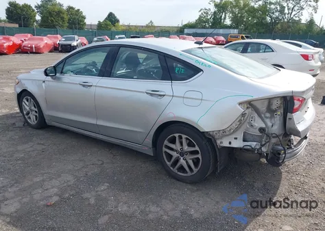 2016 Ford Fusion Se from USA, damaged, VIN 1FA6P0H71G5110789
